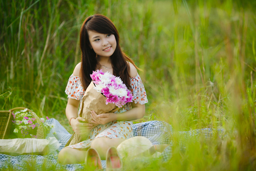 Nàng du mục giữa chiều hạ, Bạn trẻ - Cuộc sống, thieu nu, du muc, thieu nu va cuoc song, anh girl xinh, anh thieu nu, ban tre, bao, gioi tre 9x, 8x-9x