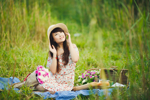 Nàng du mục giữa chiều hạ, Bạn trẻ - Cuộc sống, thieu nu, du muc, thieu nu va cuoc song, anh girl xinh, anh thieu nu, ban tre, bao, gioi tre 9x, 8x-9x