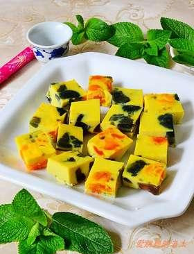 Trứng tam sắc hấp lạ miệng đẹp mắt, Ẩm thực, am thuc, trung ran, trung hap, mon ngon, mon ngon de lam, bao
