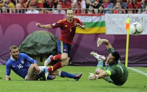 Iniesta: Nguồn cảm hứng bất tận, Bóng đá, iniesta, tay ban nha vs italia, chung ket euro 2012, chung ket euro, tay ban nha, bong da, bong da 24h, ket qua bong da, bao bong da, euro 2012, lich thi dau euro, lich euro 2012, lich dau euro, lich dau euro 2012, ket qua euro 2012, bang xep hang euro 2012, video euro 2012