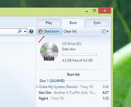 Hướng dẫn ghi CD Audio trong Windows 8 - 6
