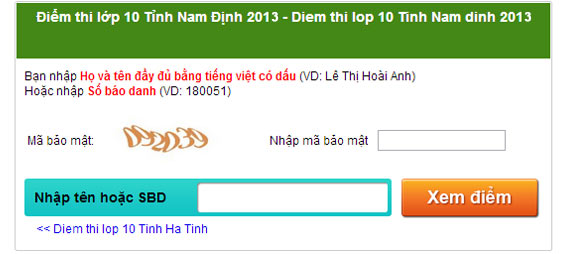 Các tỉnh công bố điểm thi vào lớp 10 - 6