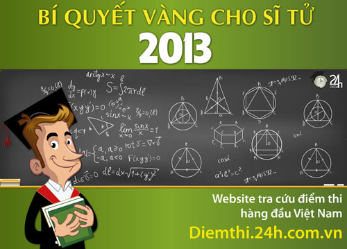 Đón xem đáp án đề thi ĐH khối A, A1 và V - 2