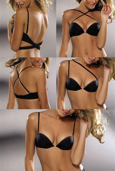 Бюстгальтер с формованными чашками пуш-ап Milou купить со скидкой в секс шопе  Женское белье, одежда  Бюстгалтеры