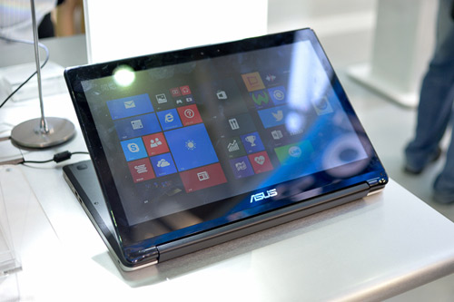 ASUS ra mắt laptop dùng màn hình xoay 360 độ - 3