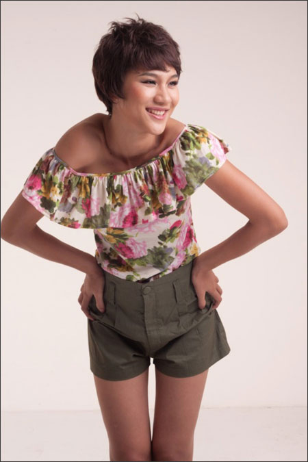 Cắt tóc ngắn nữ tính như Kim Dung - 2