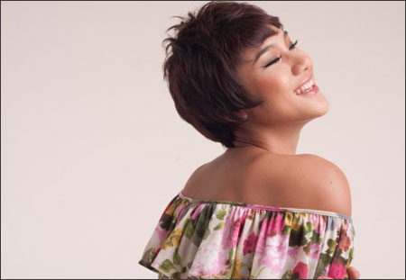 Cắt tóc ngắn nữ tính như Kim Dung - 5