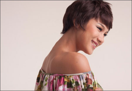 Cắt tóc ngắn nữ tính như Kim Dung - 6