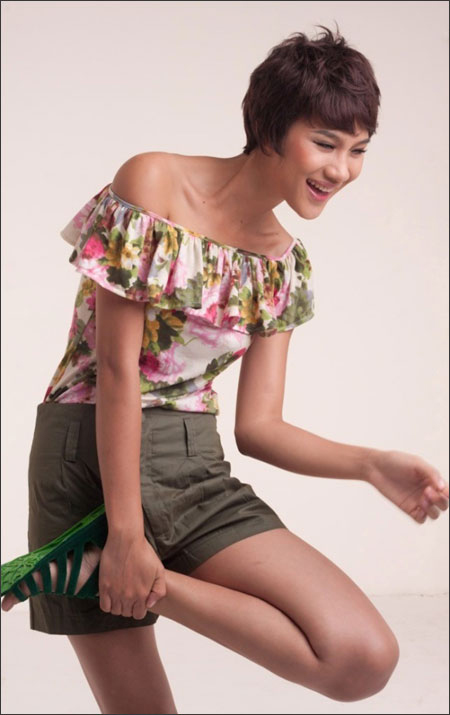 Cắt tóc ngắn nữ tính như Kim Dung - 7