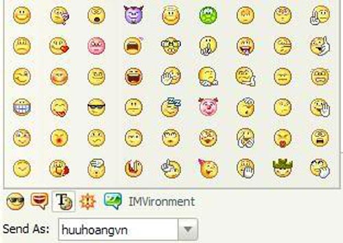 Biểu tượng chat “cực độc” trong Yahoo Messenger - 1
