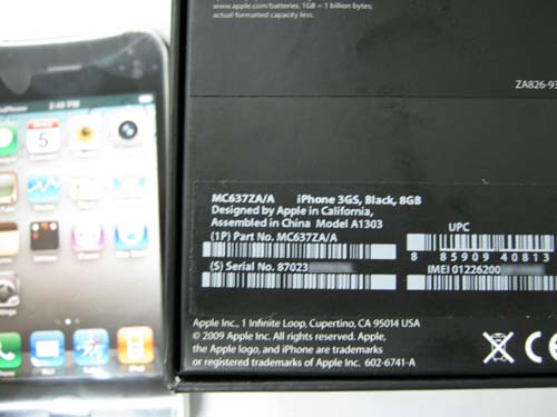 iPhone 3Gs 8GB đã xuất hiện trên thị trường, Thời trang Hi-tech,
