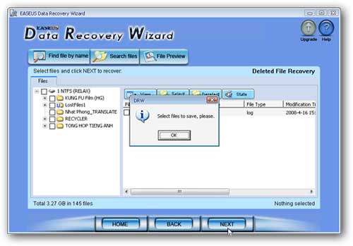 Khôi phục dữ liệu khi đã format ổ cứng, Phần mềm ngoại, Công nghệ thông tin, format, Wizard, o cung, du lieu, phan mem