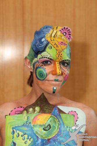 Những gương mặt kỳ quái tại lễ hội Body Painting 2010, Phi thường - kỳ quặc, Body Painting 2010, chuyện lạ, gương mặt, kỳ quái, lễ hội, BodyCircus, đêm hội, sáng tạo, độc đáo