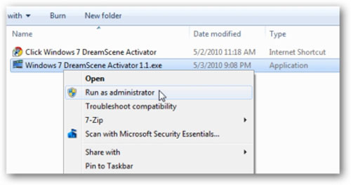 Mẹo dùng video làm hình nền desktop trong Windows 7 - 1