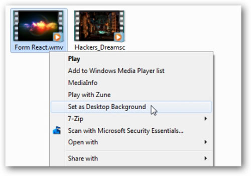 Mẹo dùng video làm hình nền desktop trong Windows 7 - 3