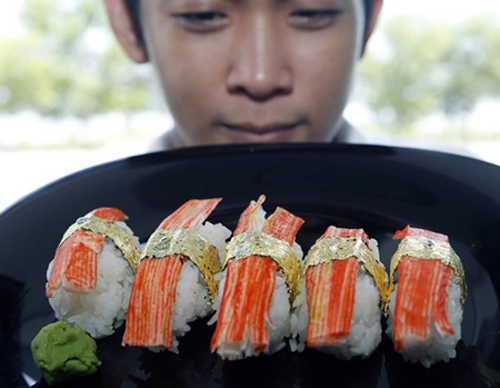4.300 đô la 4 chiếc sushi, Phi thường - kỳ quặc, chuyện lạ, 4300$, 4, chiếc, sushi, đắt, nhất, thế giới, Angelito Araneta Jr, đầu bếp, Philippin