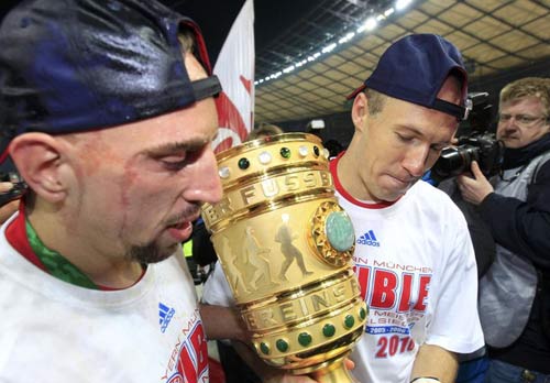 Bayern: Khi hùm gẫy cánh, Bóng đá Đức, Bóng đá, Bayern, Ribery, Robben, Ha Lan, Duc, mueller