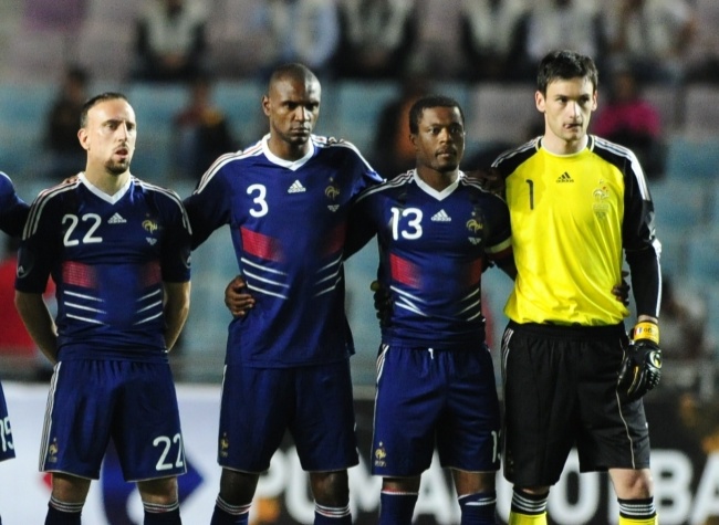 Tuyển Pháp: Chỉ tên 5 kẻ nổi loạn, WorldCup 2010, Bóng đá, bong da Phap, les Bleus, Anelka, Evra, Domenech, Blanc
