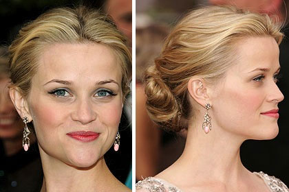 Video làm đẹp: Búi tóc đẹp như Reese Witherspoon - 1
