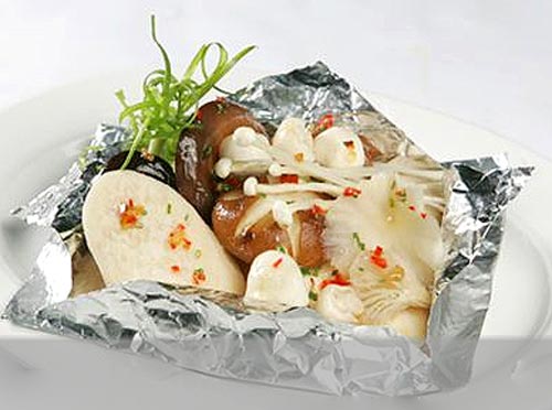 Ngon lạ nấm nướng giấy bạc - 4