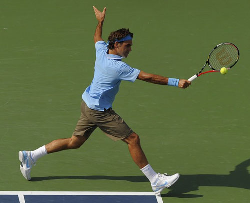 Beck - Federer: Nhẹ nhàng (Vòng 2 đơn nam Mỹ mở rộng 2010), Thể thao, My mo rong, tennis, Beck - Federer, vong 2, tau toc hanh, tay vot Thuy Sy