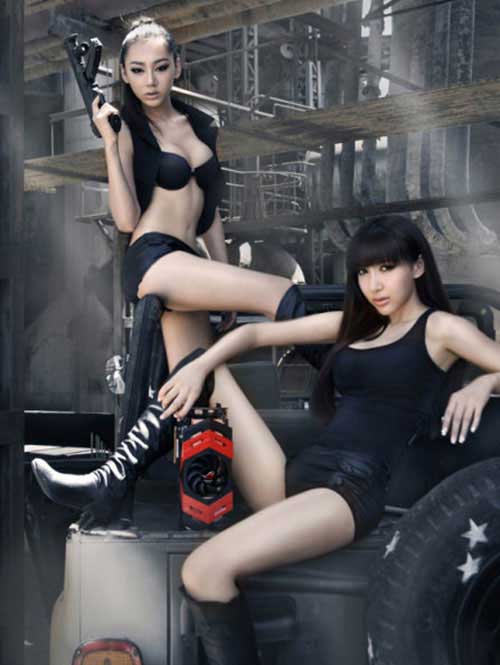 Chân dài sexy, vũ khí và xe - 6