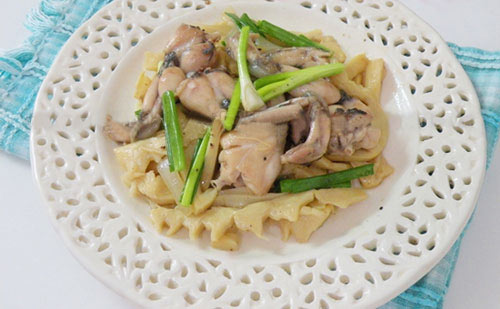 Lạ miệng với ếch xào măng - 10