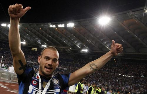 Inter: Chiếc áo mới cho người khổng lồ, Bóng đá, Inter, Gasperini, Moratti, Serie A, Sneijder, Maicon, Jonathan, bong da, the thao