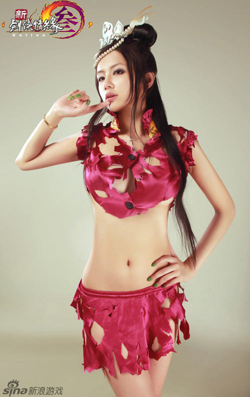 Ngắm mỹ nữ quần áo "tả tơi" trong cosplay VLTK 3, Công nghệ thông tin, Ngam my nu quan ao ta toi trong cosplay VLTK 3, my nu quan ao ta toi, ngam my nu, chan dai, nguoi dep, cosplay VLTK 3