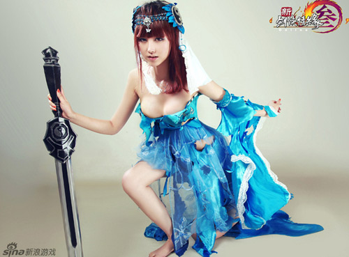 Ngắm mỹ nữ quần áo "tả tơi" trong cosplay VLTK 3, Công nghệ thông tin, Ngam my nu quan ao ta toi trong cosplay VLTK 3, my nu quan ao ta toi, ngam my nu, chan dai, nguoi dep, cosplay VLTK 3