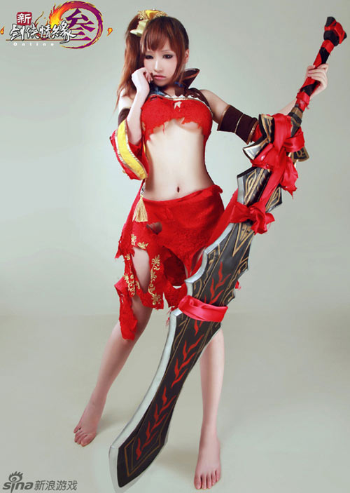 Ngắm mỹ nữ quần áo "tả tơi" trong cosplay VLTK 3, Công nghệ thông tin, Ngam my nu quan ao ta toi trong cosplay VLTK 3, my nu quan ao ta toi, ngam my nu, chan dai, nguoi dep, cosplay VLTK 3