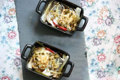 Đậm đà, thơm ngon cá hấp hành gừng - 8