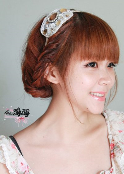 Điệu với 2 cách tết tóc mới - 1