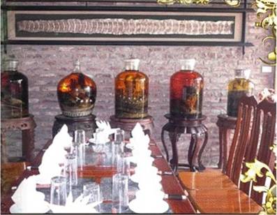 Đặc sản rắn ráo làng Lệ Mật, Nhà hàng đặc sản, Ẩm thực, 