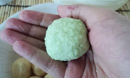 Thơm thơm chè bột báng lá dứa - 6