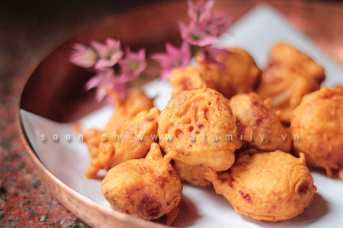 Chuối chiên cay - món ăn vặt cho chị em - 7