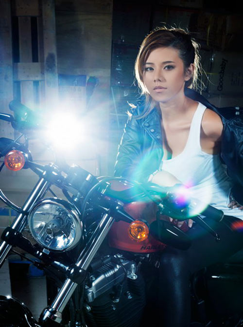 Zoan Gấu gợi cảm bên Harley Davidson XL1200X 48, Ô tô - Xe máy, Zoan Gau goi cam ben Harley Davidson XL1200X 48, Harley Davidson XL1200X 48, Zoan Gau, mo to, xe may, Harley Davidson, XL1200X 48