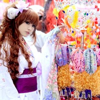 Chibi tung ảnh cosplay đón trung thu