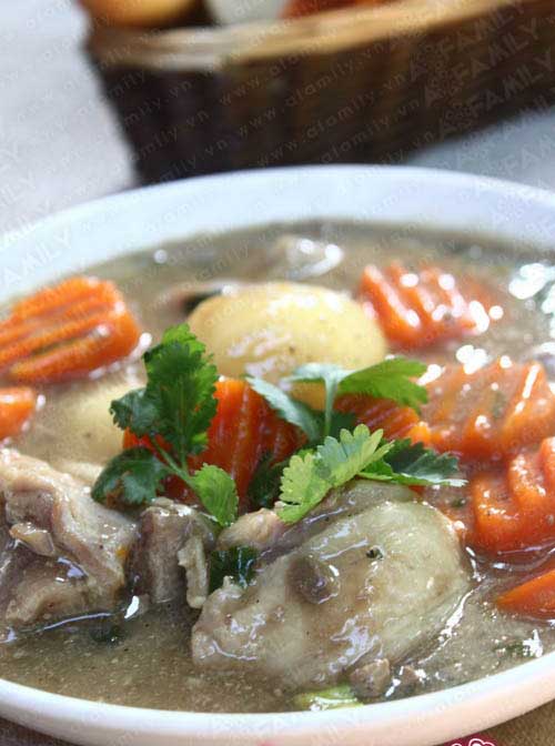 Thơm lừng gà nấu patê - 11