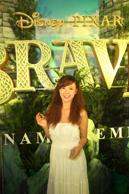 Midu hóa công chúa tóc xù đáng yêu, Phim, Midu, Hotgirl Midu, Thien menh anh hung, Brave, Cong chua toc xu, Mua he lanh, Dien vien, Ngoi sao