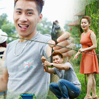 Ca sĩ SMĐH 2012 nô nức dã ngoại