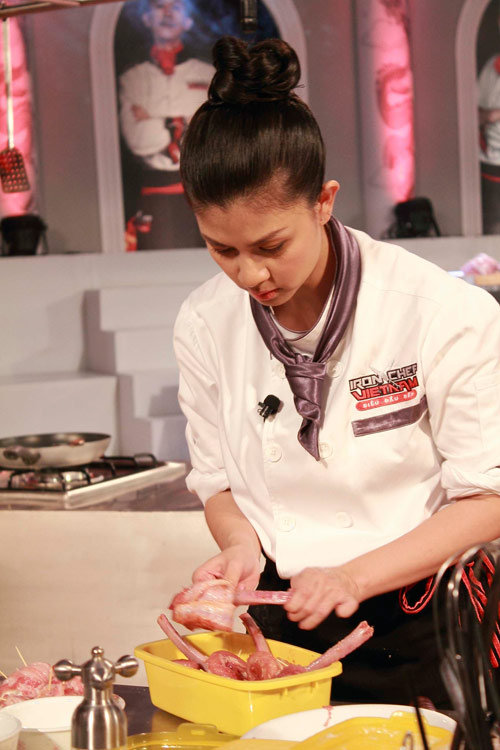 Kim Thư tự tin thách đấu Siêu đầu bếp, Phim, kim thu, sieu dau bep, long chef, nau an, dien vien