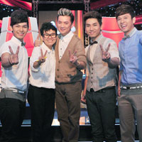 V.Music đồng hành cùng thí sinh The Voice
