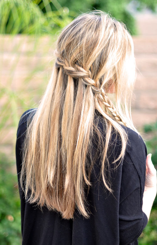 Tết sam cho mái tóc dài quyến rũ, Thời trang, toc tet sam, toc tet xuong ca, toc bui, toc cot duoi, thoi trang toc