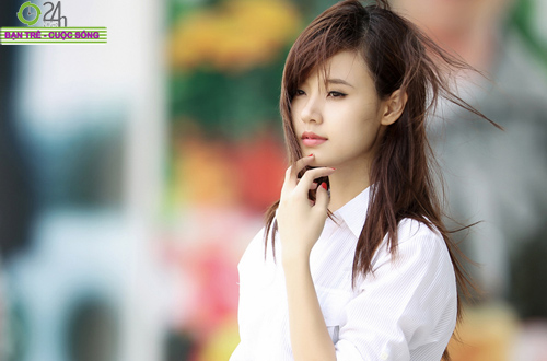 Hot girl Midu xinh tươi trên phố Sài Gòn, Bạn trẻ - Cuộc sống, Hot girl midu, mi du, thien menh anh hung, hot girl sai thanh, hot girl Viet, ban tre, gioi tre, bao, hot girl ngay nay, anh girl xinh