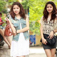 Chọn đồ ren sành và điệu
