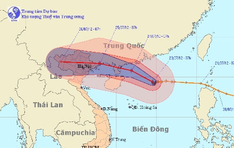 Sáng 25/7, bão vào Quảng Ninh, Hải Phòng, Tin thời tiết, Tin tức trong ngày, bao so 4, quang ninh, hai phong, bao, bien dong, tin thoi tiet, du bao thoi tiet, bao, tin tuc, tin hot, tin hay
