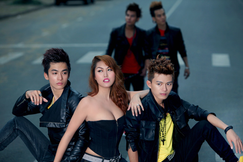 Phi Thanh Vân sexy bên trai trẻ, Ca nhạc - MTV, Phi thanh van, Da nau, Nu hoang dao keo, B O T, nhom nhac nam, ca si, dien vien