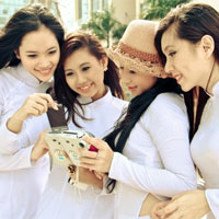 Miss Áo dài chuẩn bị cho vòng chung kết