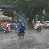 Cuối tuần Bắc Bộ lại mưa